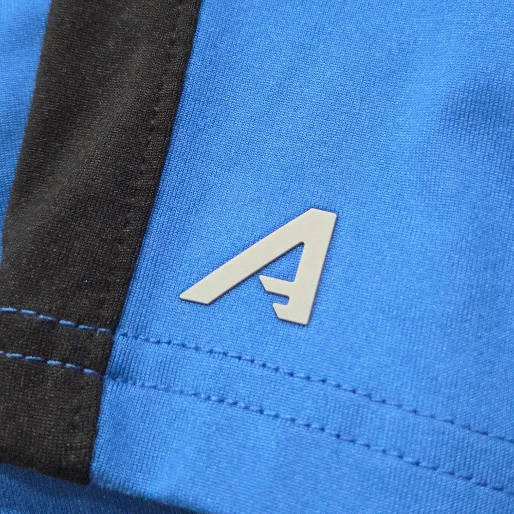 Orlando Magic 1/4 Zip Pullover Mens Small Blue Black Antigua Long Sleeve NBA NWT